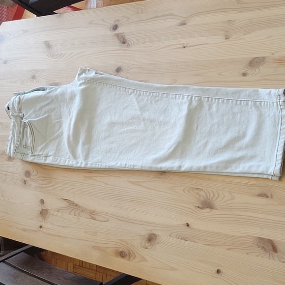 Joe Fresh High-waist Blueish White Jeans US 31 - Picture 4 of 8